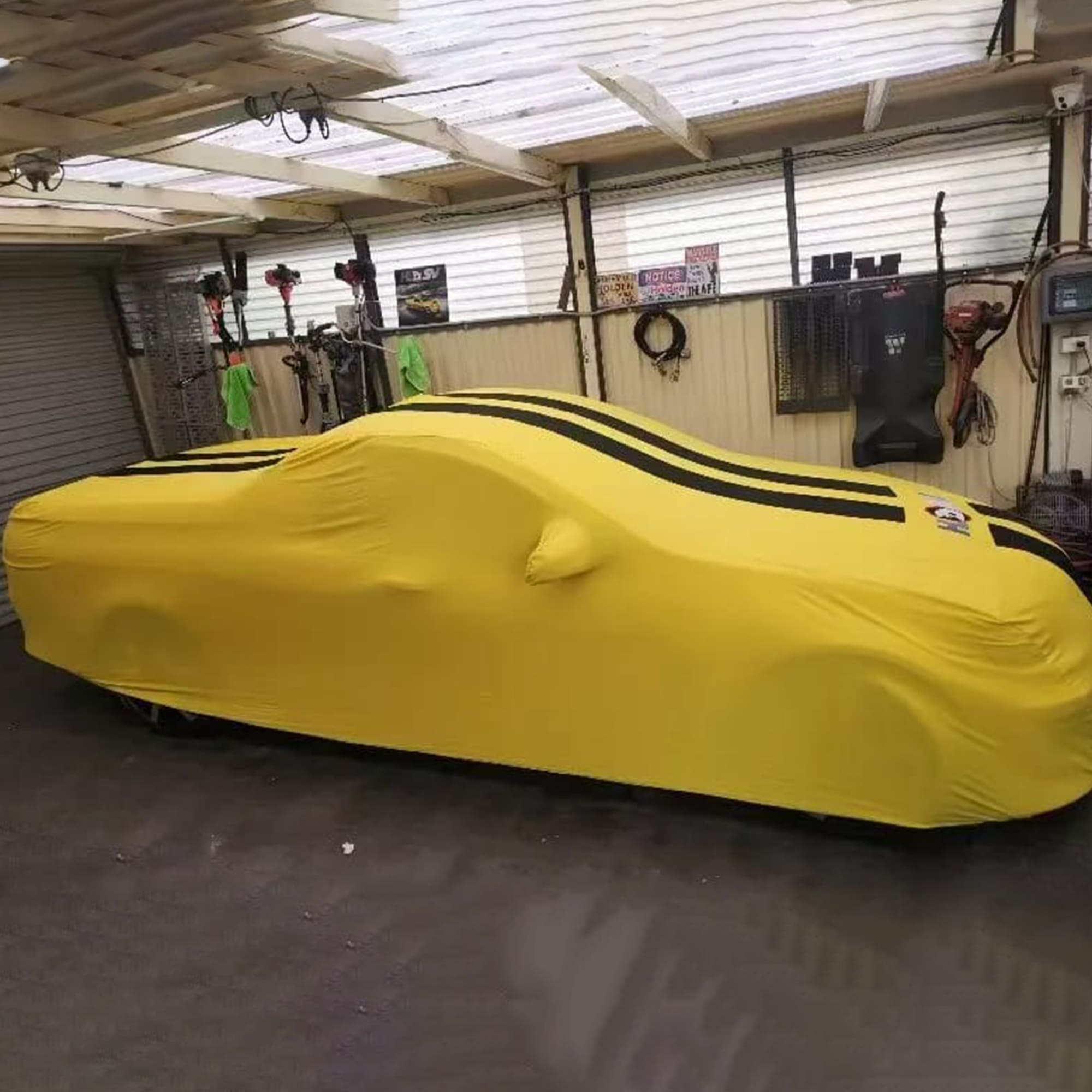 Showroom Reveal Car Cover - Silk Black