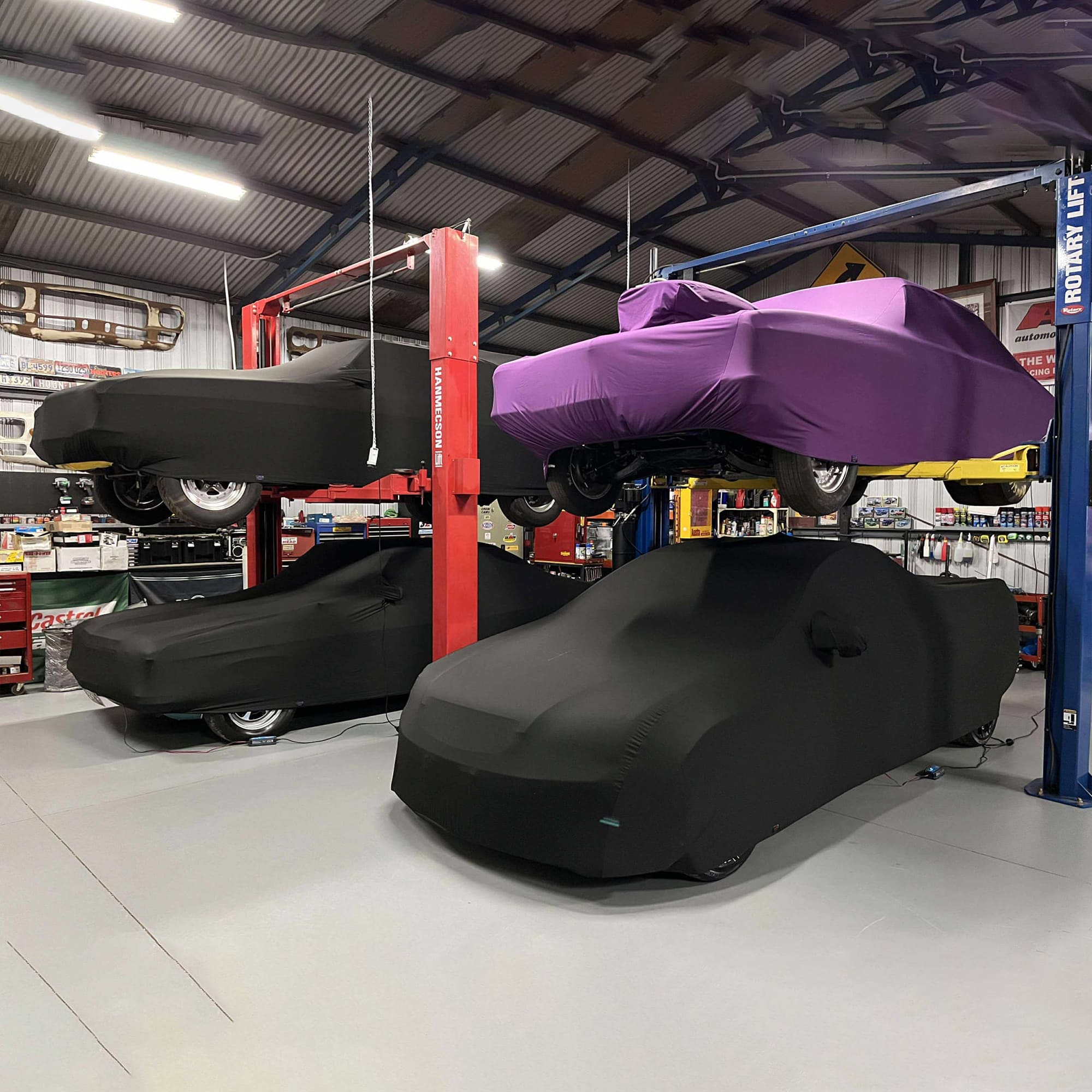 Showroom Reveal Car Cover - Silk Black