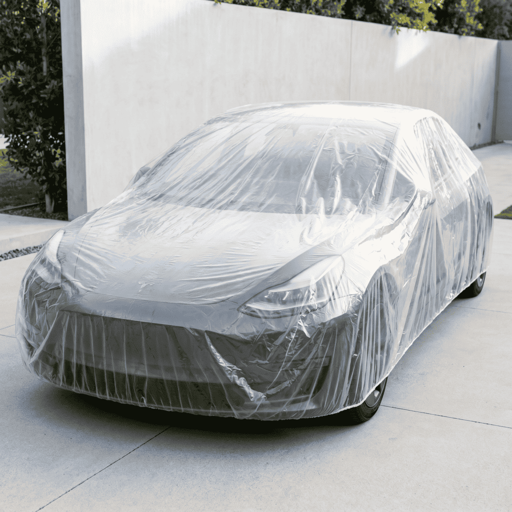 Clear Waterproof Temporary Cover