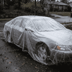 Clear Waterproof Temporary Cover