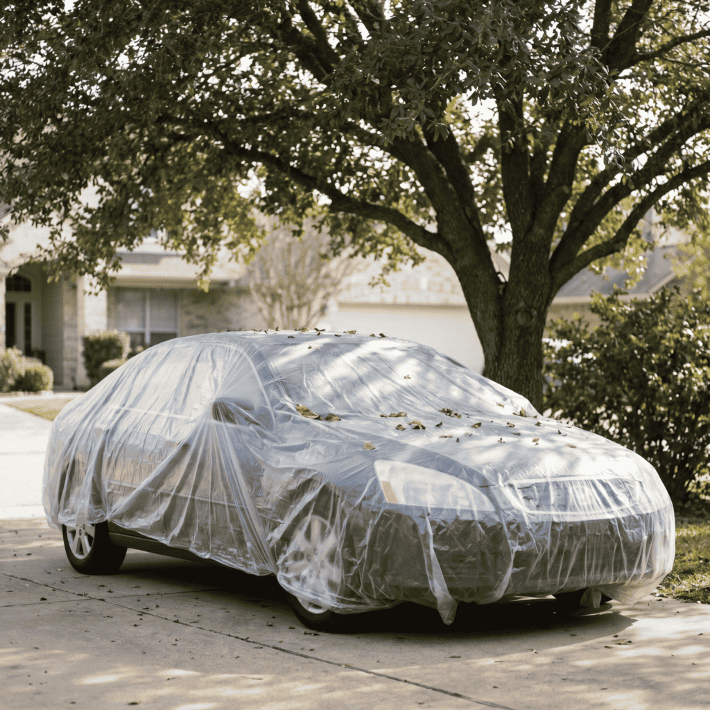 Clear Waterproof Temporary Cover