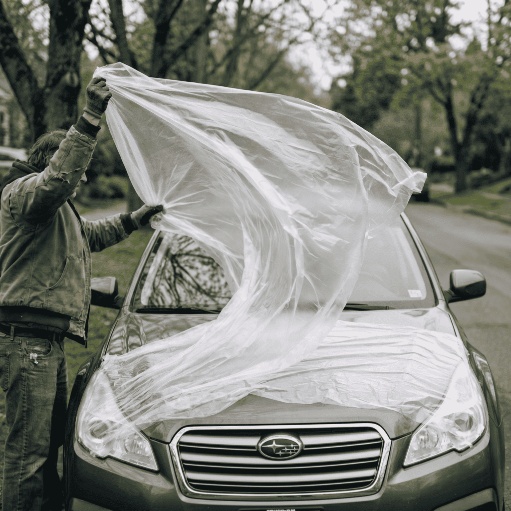 Clear Waterproof Temporary Cover